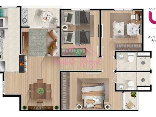 #85 - Apartamento para Venda em Jacareí - SP - 1
